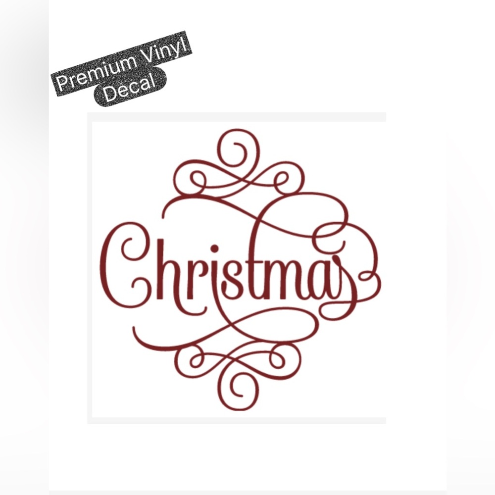 Christmas Premium vinyl decal
